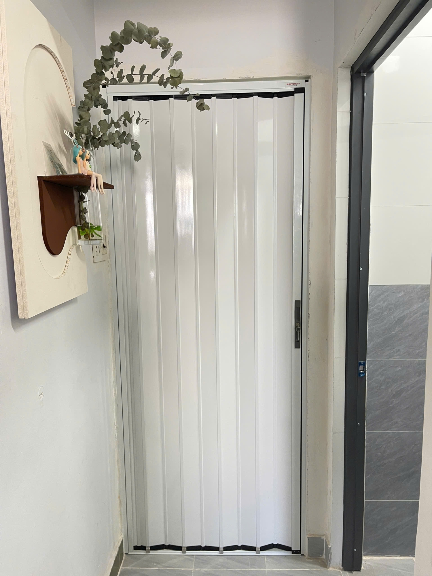 CỬA XẾP LÁ NHÔM 7