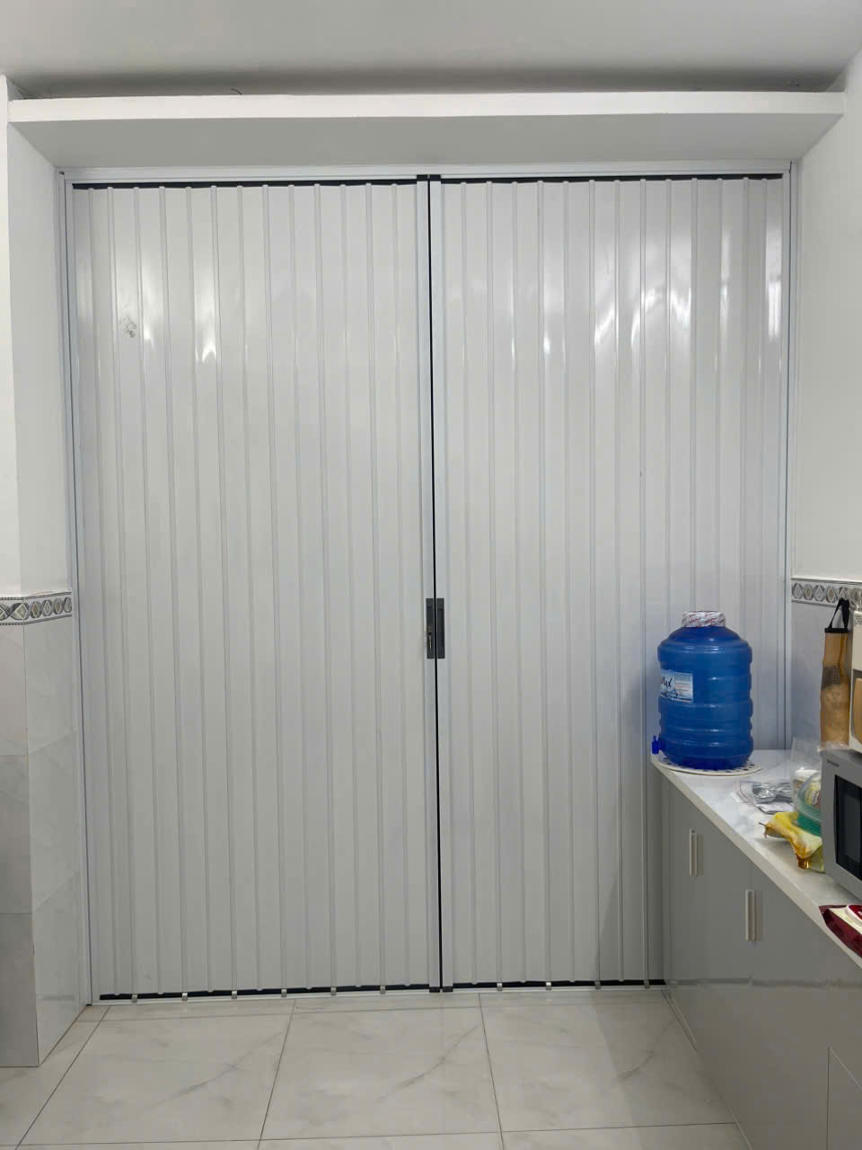 CỬA XẾP LÁ NHÔM 10